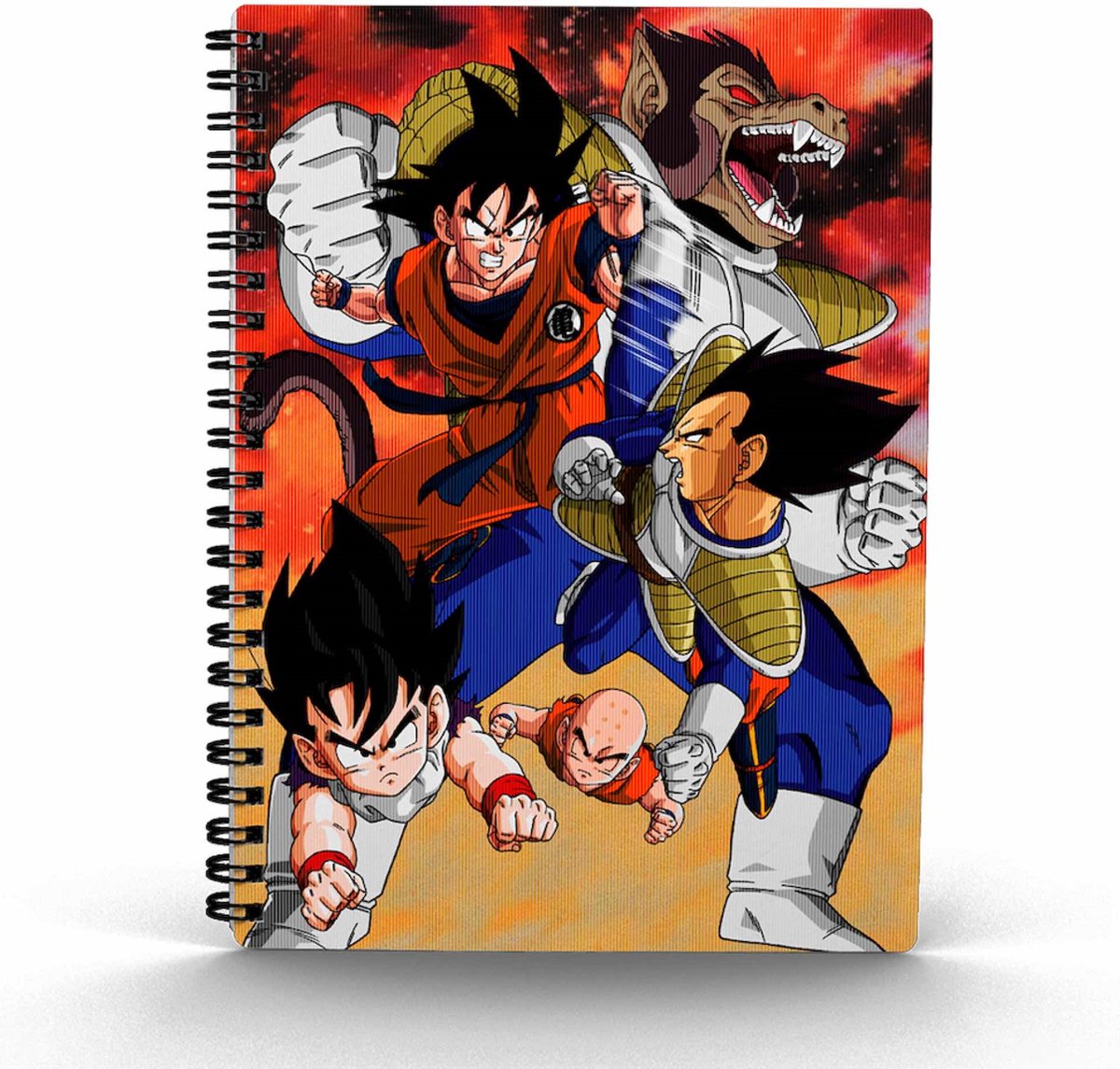 Carnet de notes lenticulaires Dragon Ball Z