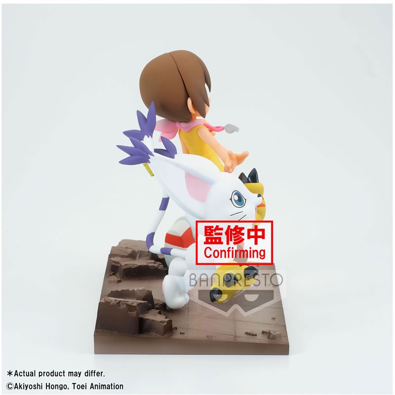 Figurine Hikari & Tailmon - Digimon Adventure - DXF