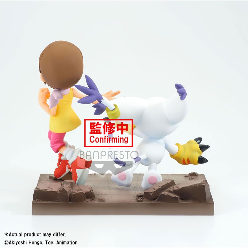 Figurine Hikari & Tailmon - Digimon Adventure - DXF