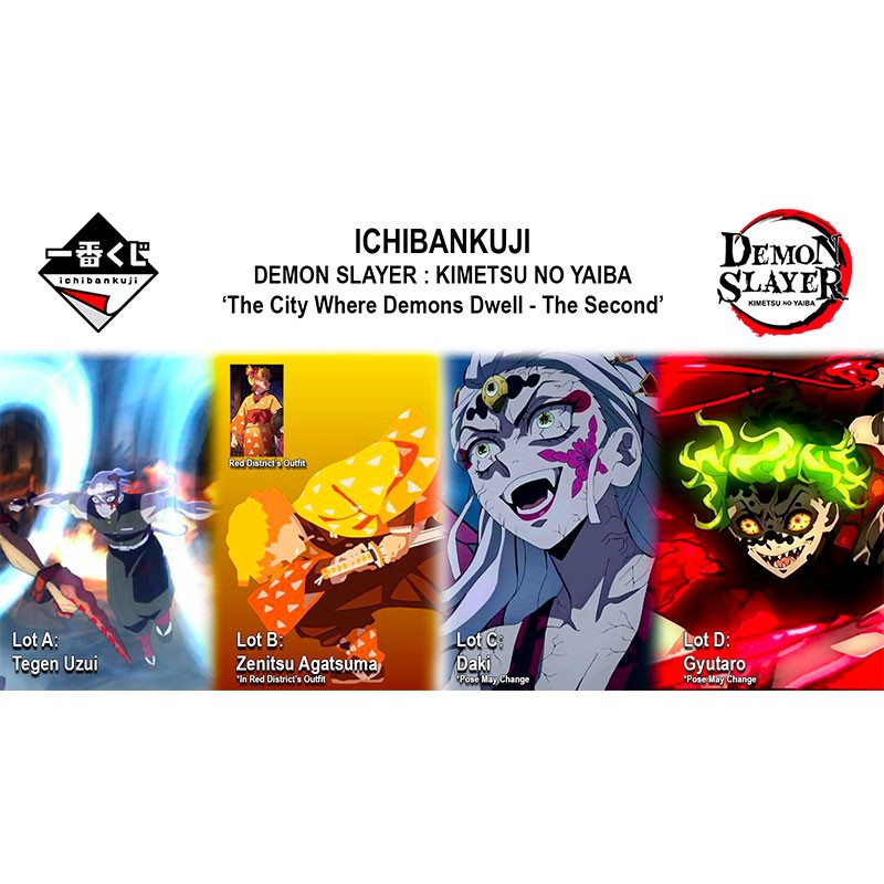 Ichibankuji Demon Slayer "The City Where Demons Dwell" [Dispo en magasin]