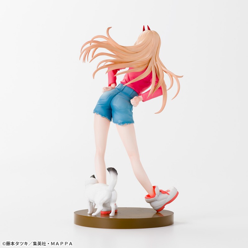 Figurine Power & Nyaako - Chainsaw Man - Luminasta