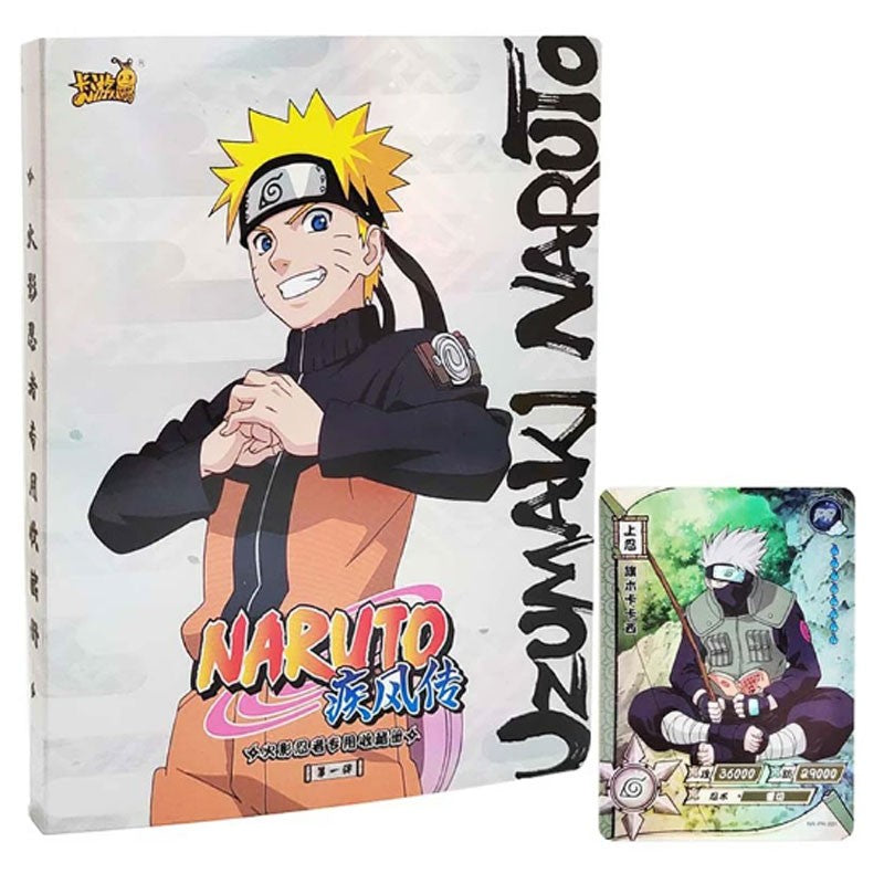Mini Classeur Officiel 20 Pages + Promo Kakashi PR001 - Naruto Shippuden - Kayou
