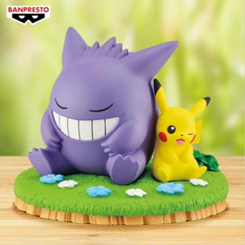 Figurine Pikachu & Ectoplasma - Pokémon