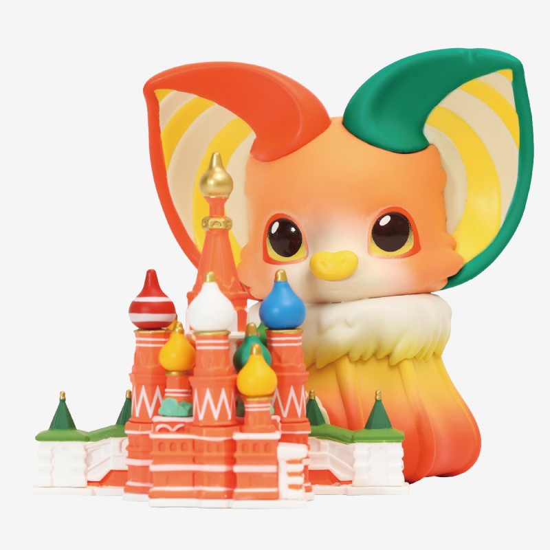 Mystery Box Yoki Travel Around The World - Pop Mart (Dernière pièce, modèle d'expo)