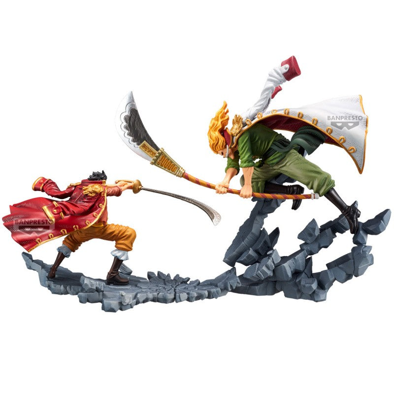 Figurines Gol D Roger Vs Edward Newgate (Pack de 2) - One Piece - Manhood Special Figure (Modèle d'expo)