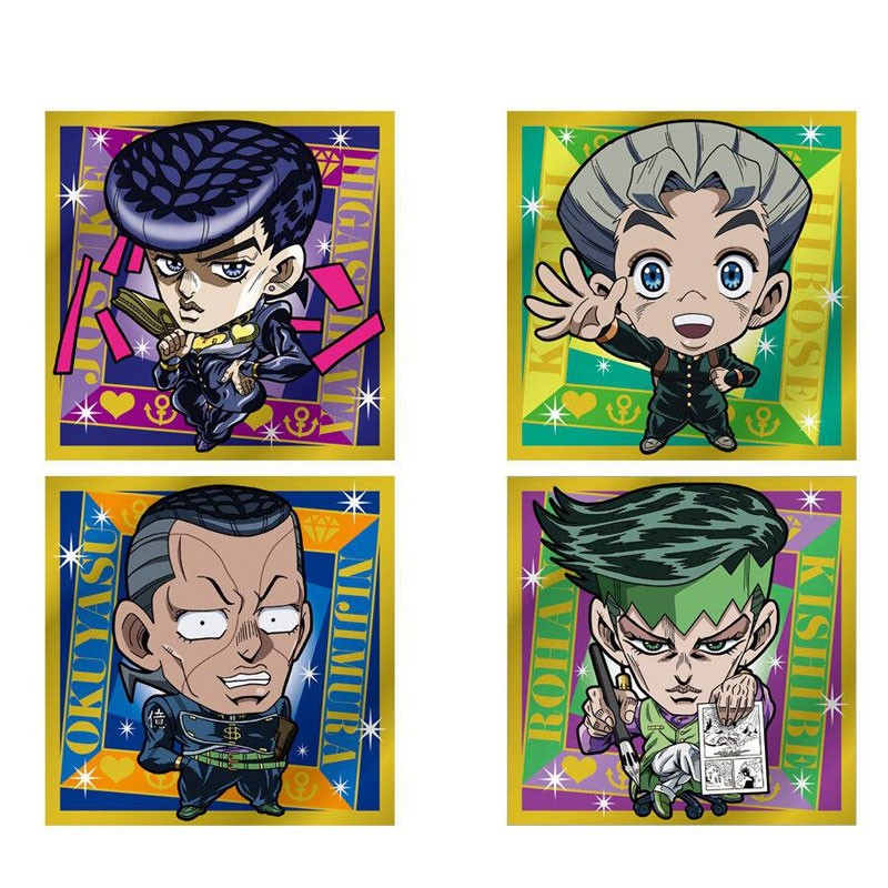 Gaufrettes Jojo's Bizarre Adventure Seal Wafer Card