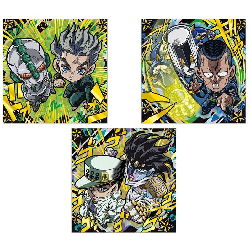 Gaufrettes Jojo's Bizarre Adventure Seal Wafer Card
