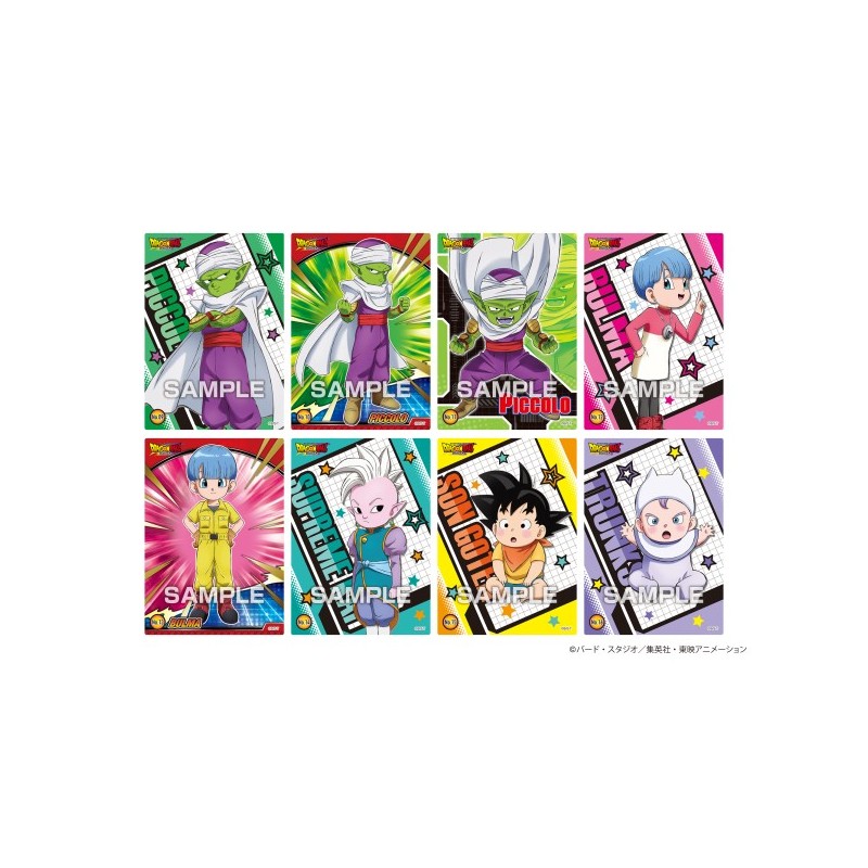 Cartes Dragon Ball Daima - Clear Card Collection Gum Vol. 1