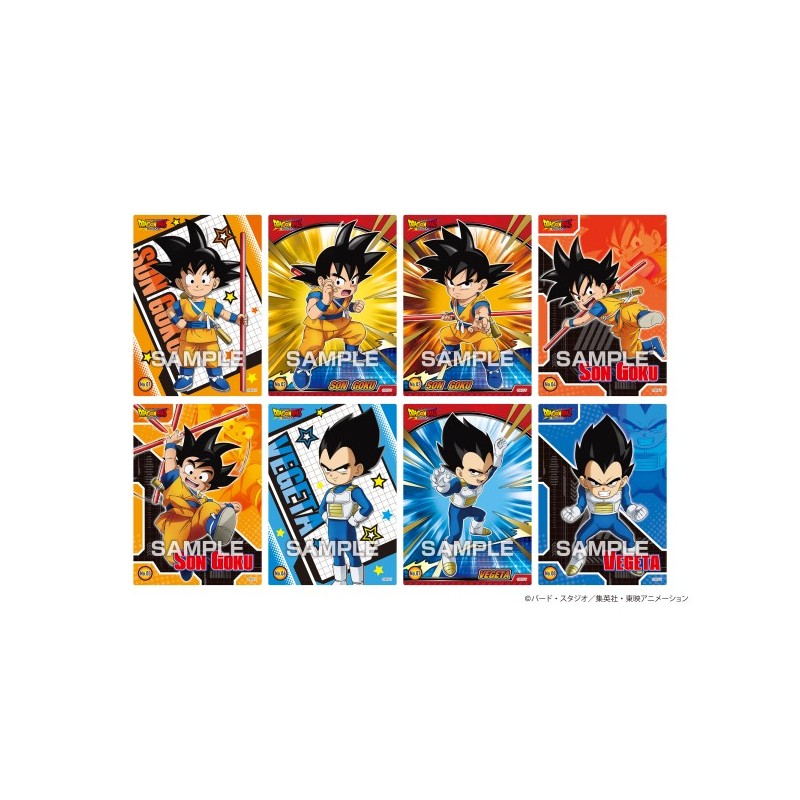 Cartes Dragon Ball Daima - Clear Card Collection Gum Vol. 1