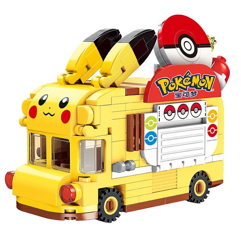 Keeppley Block Mini Pokeball Car - Pokemon
