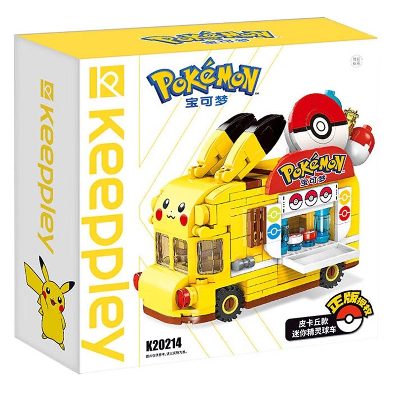 Keeppley Block Mini Pokeball Car - Pokemon