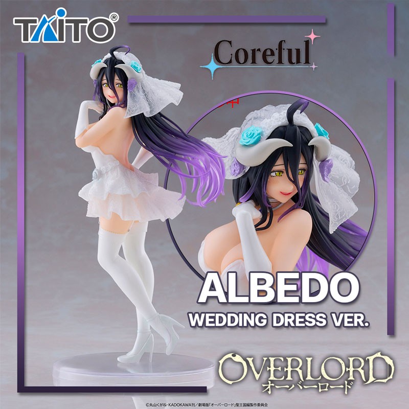 Figurine Albedo Weding Ver. - Overlord IV - Coreful