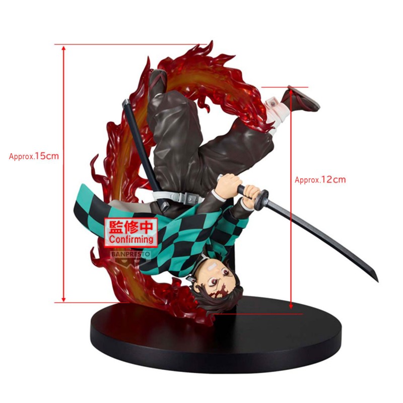 Figurine Tanjiro Kamado - Demon Slayer: Kimetsu no Yaiba - Vibration Stars Plus