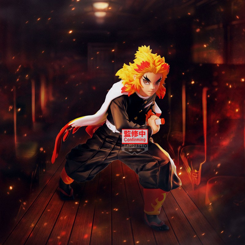 Figurine Kyojuro Rengoku - Demon Slayer: Kimetsu no Yaiba - Maximatic