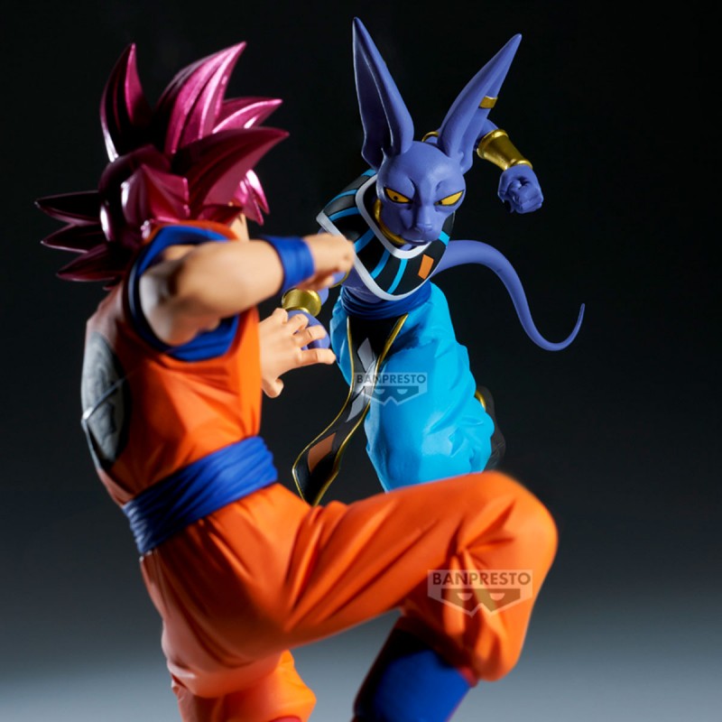 Figurine Beerus - Dragon Ball Super - Match Makers (VS SSJ God Goku)