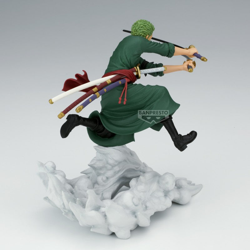 Figurines duo Roronoa Zoro & S-Hawk - One Piece - Senkozekkei