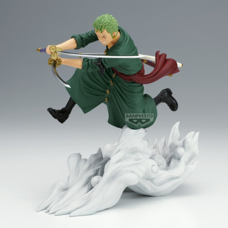 Figurines duo Roronoa Zoro & S-Hawk - One Piece - Senkozekkei