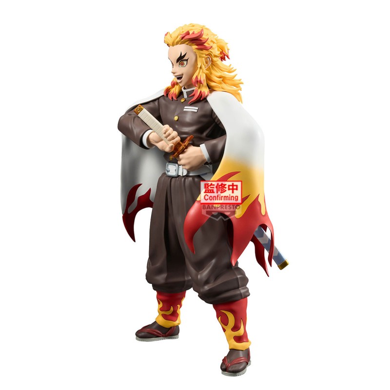 Figurine Kyojuro Rengoku - Demon Slayer: Kimetsu no Yaiba - Grandista
