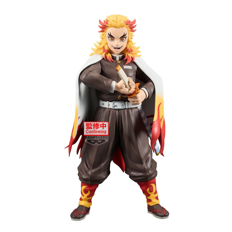Figurine Kyojuro Rengoku - Demon Slayer: Kimetsu no Yaiba - Grandista