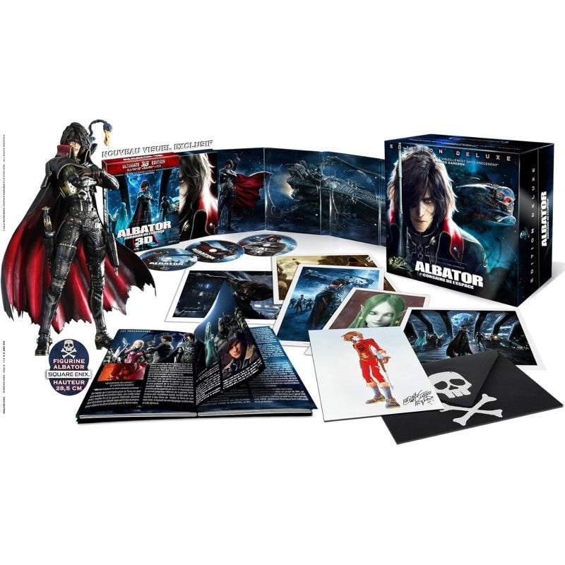 Coffret deluxe collector Combo Bluray et figurine - Albator - Square Enix