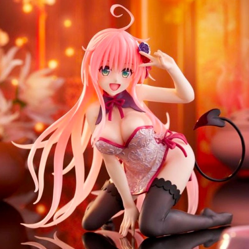 Figurine Lala Satalin Deviluke Chinese Dress Ver. - To Loveru Darkness - Desktop Cute Figure