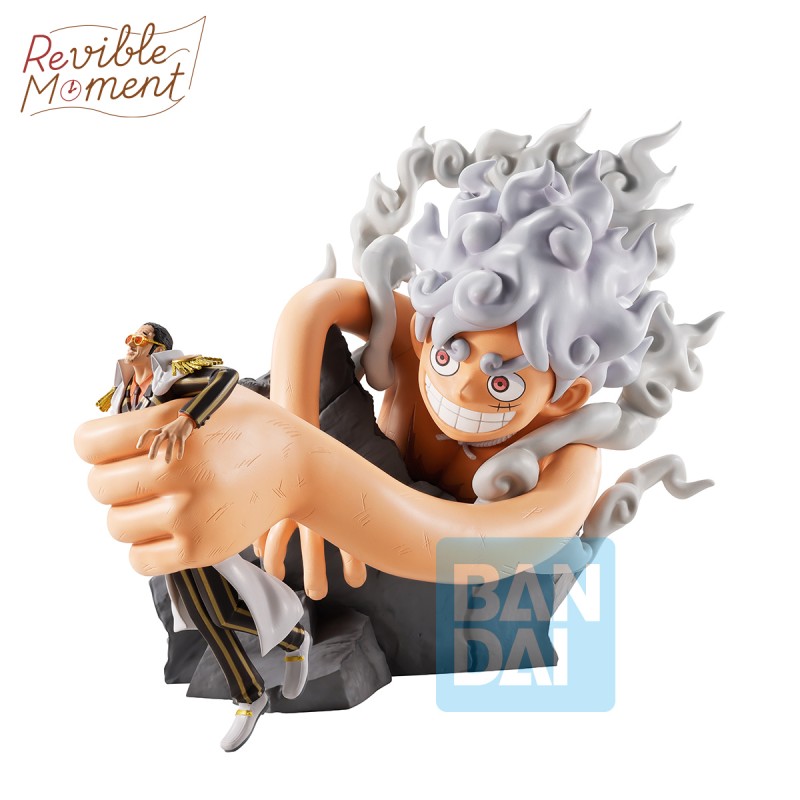 Figurine Monkey D Luffy & Borsalino - One Piece - Ichibansho Figure Burst of Energy
