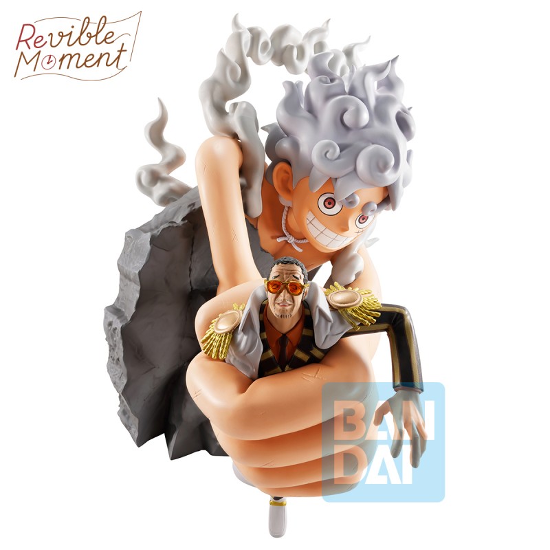 Figurine Monkey D Luffy & Borsalino - One Piece - Ichibansho Figure Burst of Energy