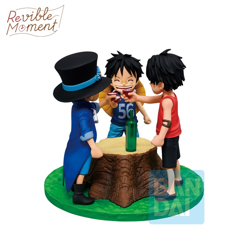 Figurine Ace & Sabo & Luffy - One Piece - Ichibansho Dramatic Memories