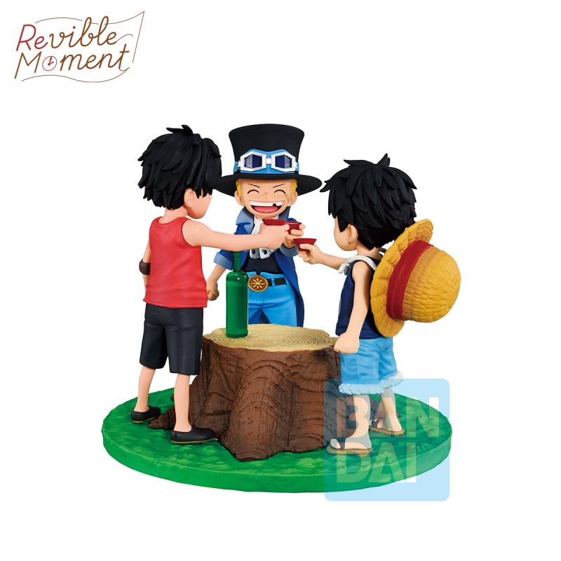 Figurine Ace & Sabo & Luffy - One Piece - Ichibansho Dramatic Memories