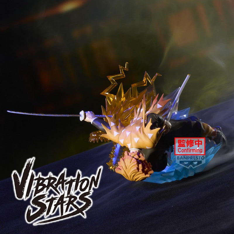 Figurine Zenitsu Agatsuma - Demon Slayer: Kimetsu no Yaiba - Vibration Stars Plus