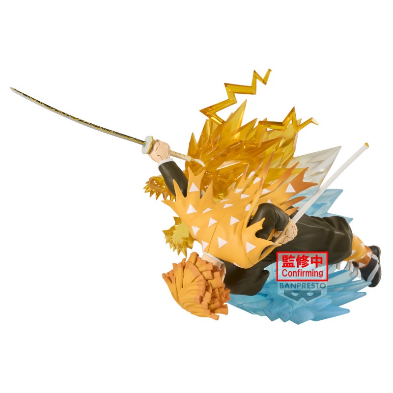 Figurine Zenitsu Agatsuma - Demon Slayer: Kimetsu no Yaiba - Vibration Stars Plus