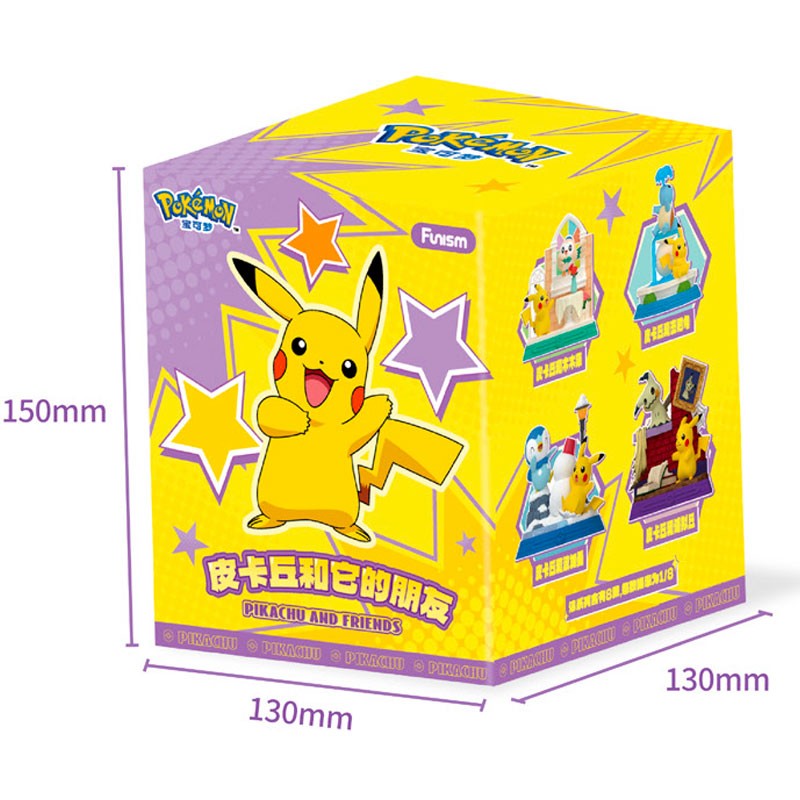 Mystery Box Figurine Pikachu & Friend - Pokémon - Funism