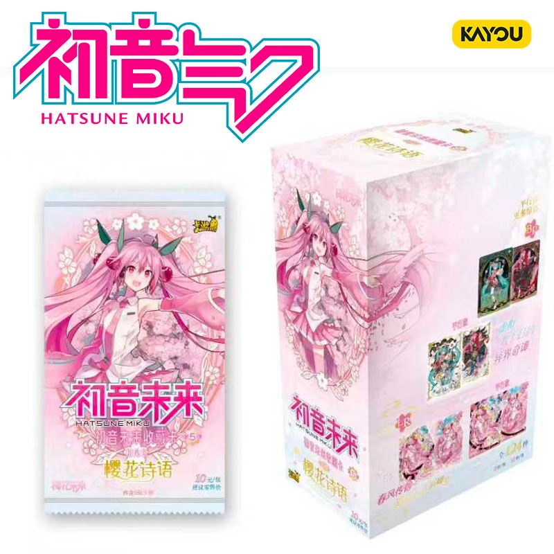 Display Boosters Hatsune Miku T4W5 (18 Boosters) - Hatsune Miku - Kayou