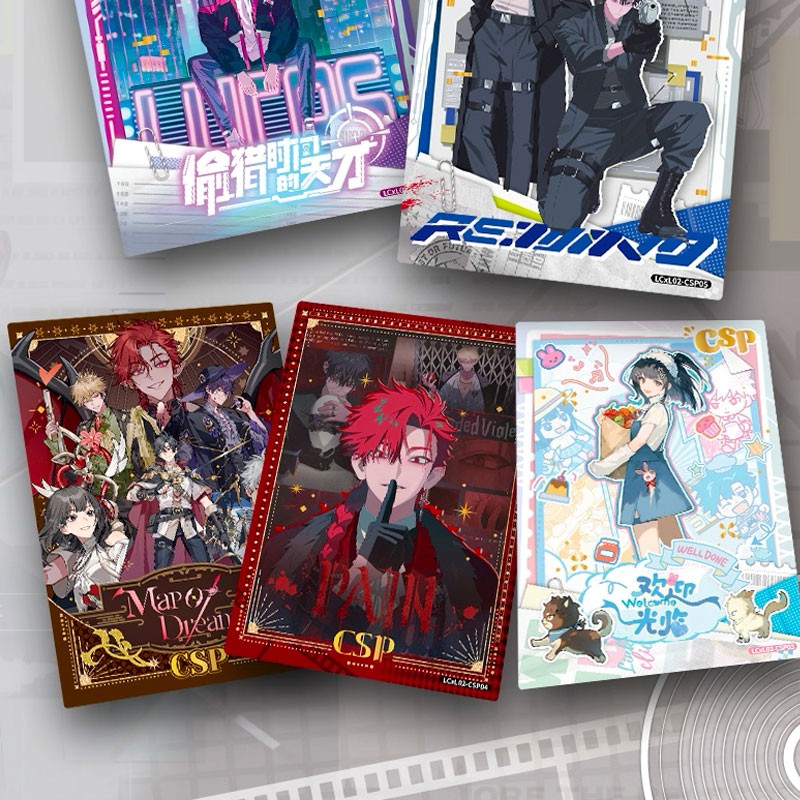 Booster Music Live Collection Card Vol. 1 (3 cartes) - Link Click - Card Fun