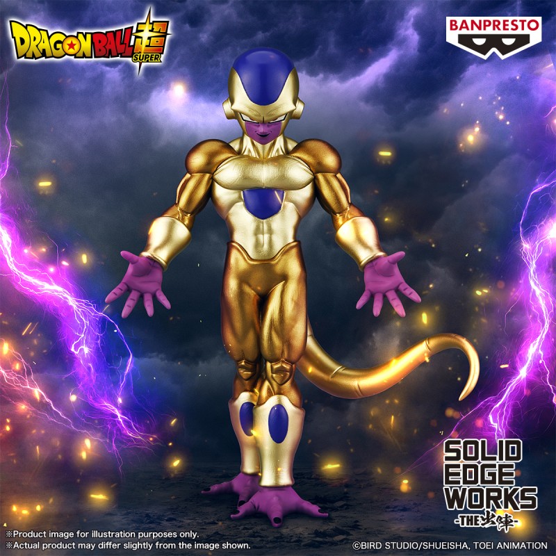 Figurine Golden Freezer - Dragon Ball Super - Solid Edge Works