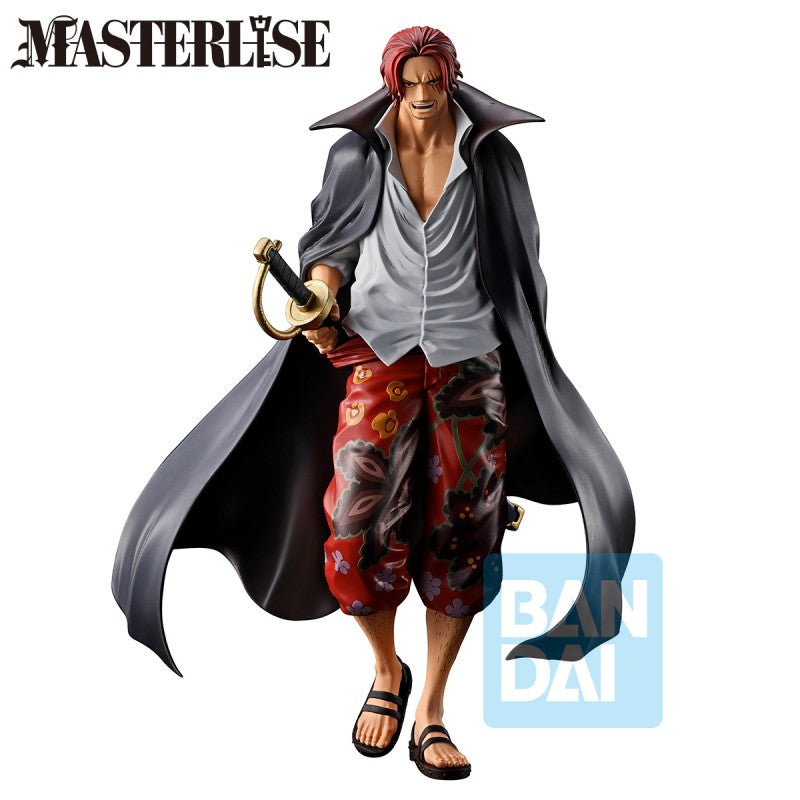 Figurine Shanks 21cm - One Piece - Ichibansho Masterlise Tred Hair Pirates Last Battle