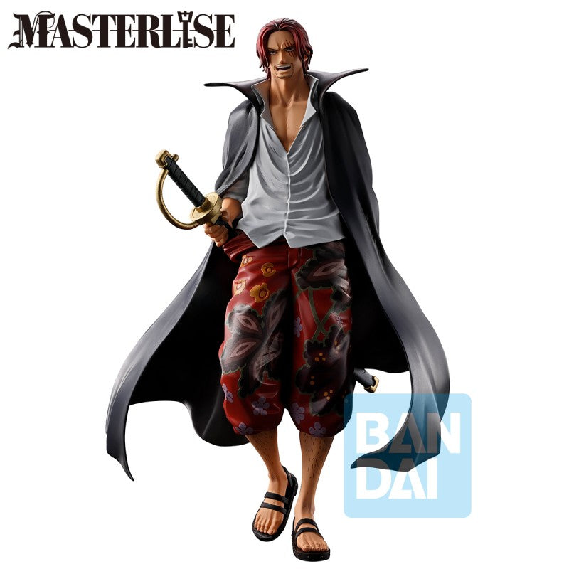 Figurine Shanks 21cm - One Piece - Ichibansho Masterlise Tred Hair Pirates Last Battle