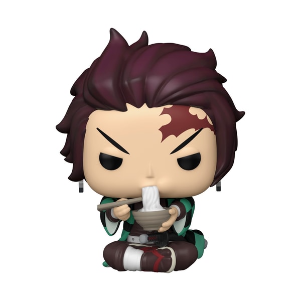 POP Tanjiro (avec des nouilles) 1304 - Demon Slayer: Kimetsu no Yaiba - Funko POP! Animation (Boîte abimée)