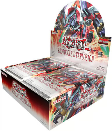 Display Protocole d'Explosion (24 Boosters) FR - Yu-Gi-Oh JCC