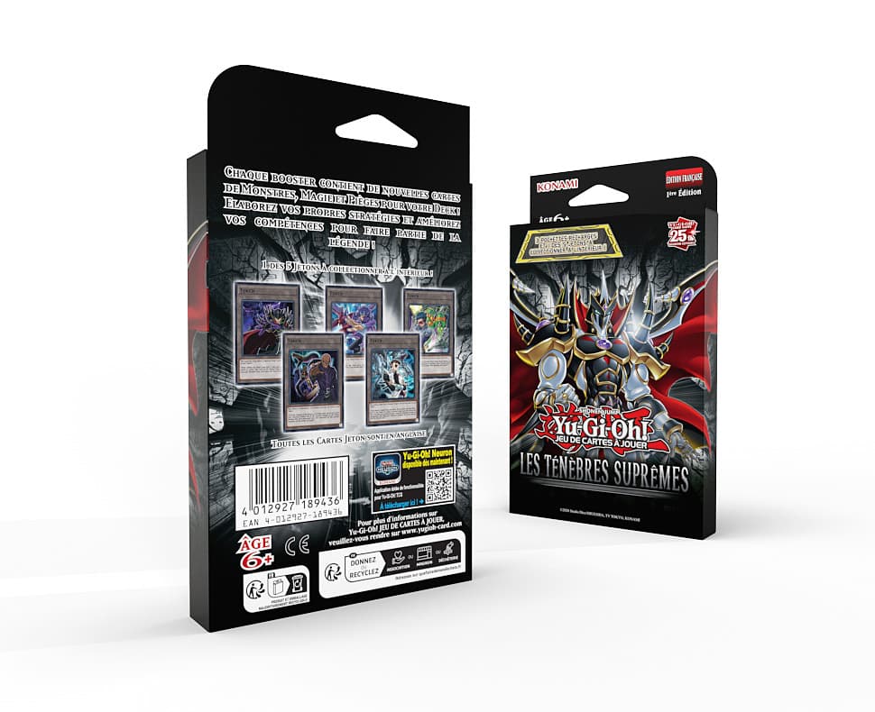 Pack de 3 Boosters Les Ténèbres Suprêmes (Blister cartonné) - Yu-Gi-Oh JCC