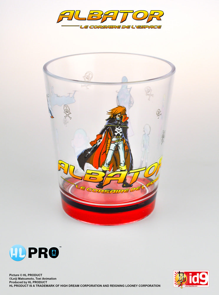 Verre plastique #1 Albator debout