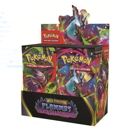 Display ME02 Flammes Fantasmagoriques (36 Boosters) - Pokémon JCC - Méga Évolution