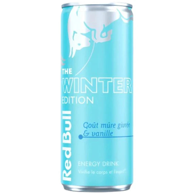 Red Bull Energy Drink The Winter Edition Mûre Givrée & Vanille (250ml)