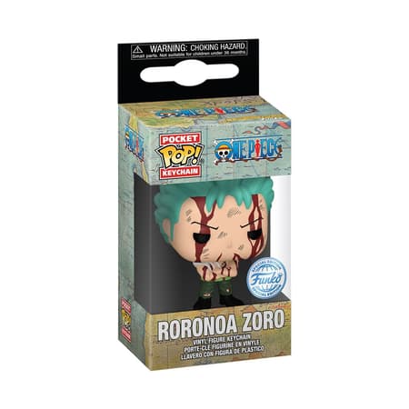Porte-clé Zoro (Nothing Happened) - One Piece - Funko Pocket POP! Keychain