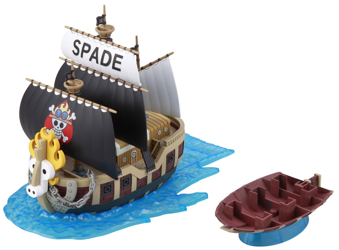 Maquette Spade Pirates Ship (Portgas D. Ace) - One Piece - Grand Ship Collection