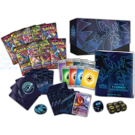 Coffret Dresseur d'Élite (ETB) ME02 Flammes Fantasmagoriques (FR) - Pokémon JCC - Méga-Évolution