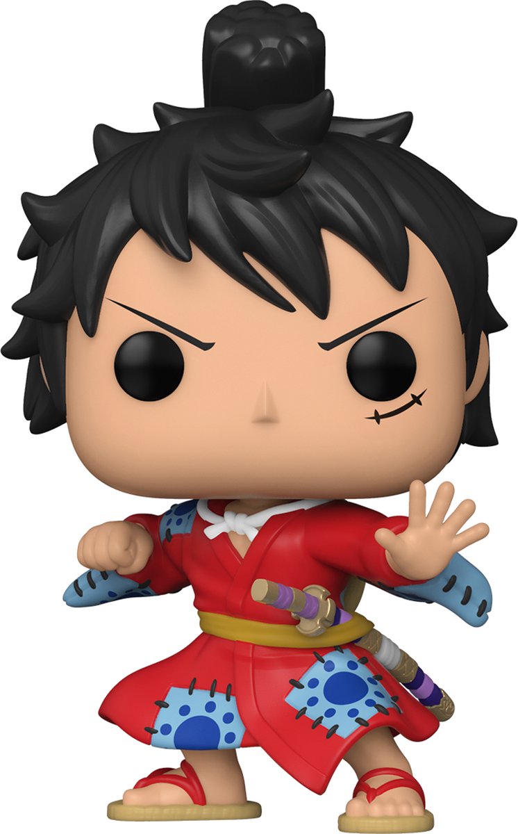 POP Luffy in Kimono (921) - One Piece - Funko POP! Television