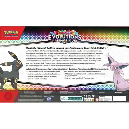 Coffret collection Premium Figurine EV 8.5 Évolution Prismatique - Pokémon JCC - Écarlate et Violet