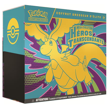 Coffret Dresseur d'Élite (ETB) ME02.5 Héros Transcendants (FR) - Pokémon JCC - Méga-Évolution