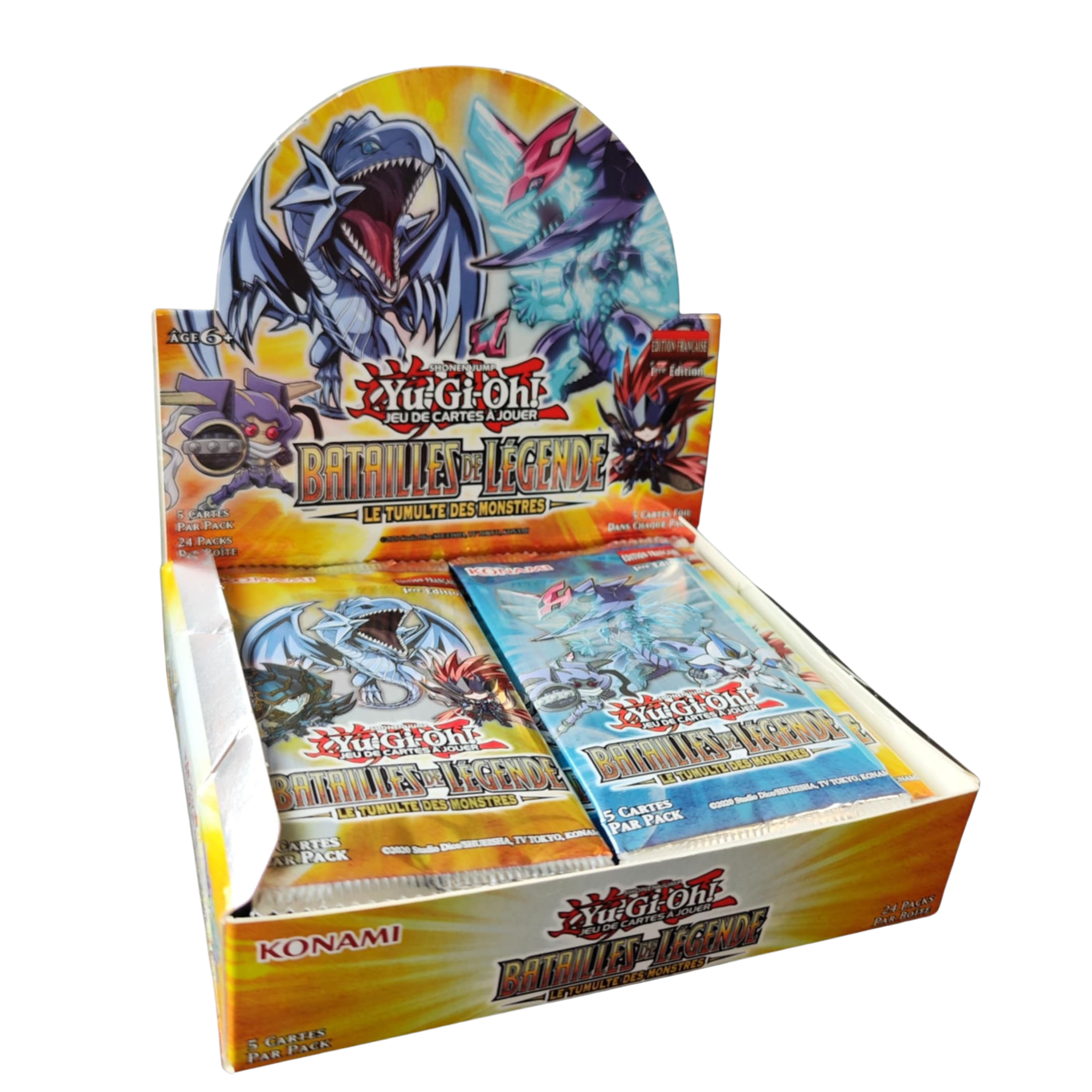 Display Batailles de Légende: Le Tumulte des Monstres (24 Boosters) FR - Yu-Gi-Oh JCC